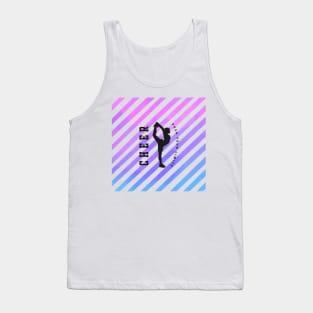 Push your limits diagonal stripe Tank Top